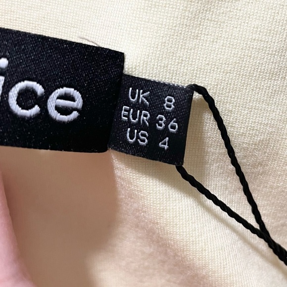 Lavish Alice One Shoulder Pleated Sequin Cowl Midi Dress In Bronze 4 NWT - Picture 8 of 10